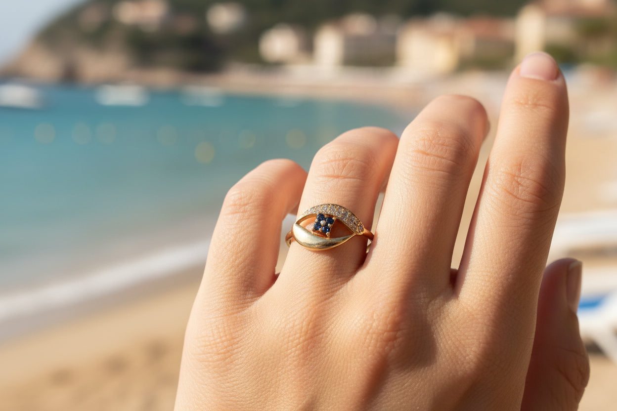 Anel Capri Ouro 18k