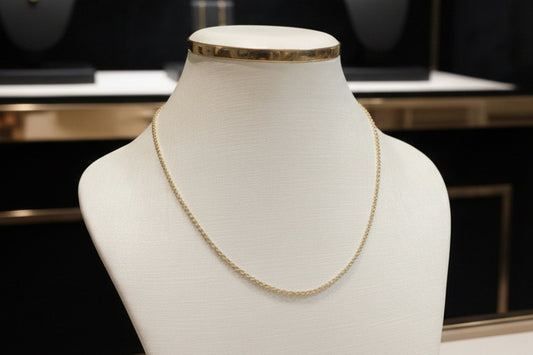 Colar em ouro 18k 45cm